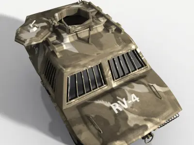 CDF Recon Vehicle 3D model