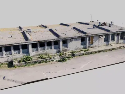 Abandoned-Soviet-Base-Building-7 3D model