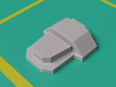 Star Wars KitBash Hard Surface Sci-fi Greeble 1-1 scale 3D model