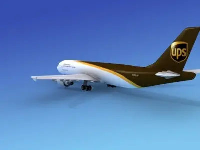 Airbus A300 UPS 1 3D model