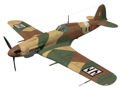 Fiat G55 Centauro Serie1 3D model