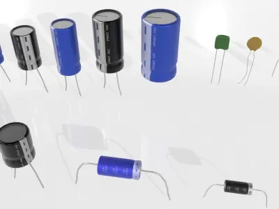 Capacitor 3D model