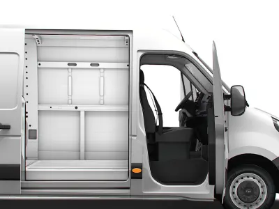 Opel Movano Van L3H2 RWD HQ Interior 2021 3D model