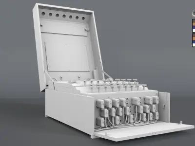Enigma Machine - Former German military communication equipment  3D model