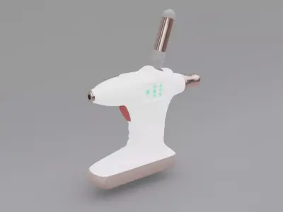 Futuristic Jet Injection 3D model