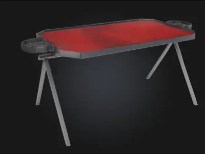 Futuristic Hoverboard Sleek Anti-Gravity Ride 3D model