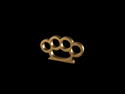 Brass Knuckles 3D model