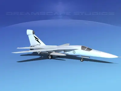 General Dynamics EF-111 Raven V06 RAAF 3D model