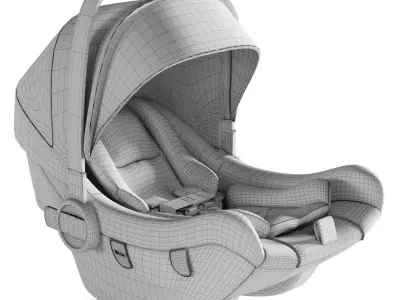 PIPA NUNA Car Seat 3D model