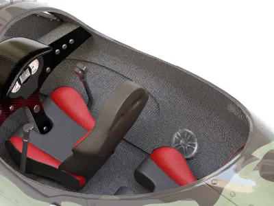 Seabreacher Camo Green 3D model