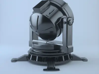 Batman searchlight 3D model