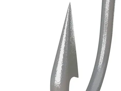 Fishing Hook 3D model