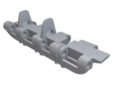 Track Link - Panzer VI Tiger I 3D print model