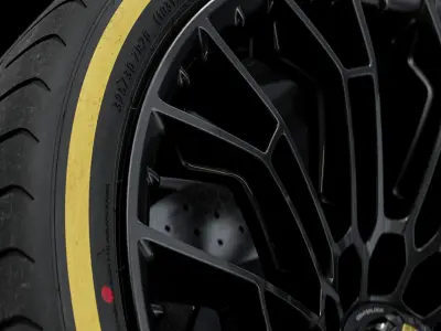 Pirelli PZ3 325 30 ZR20 3D model