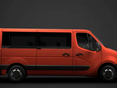 Nissan NV 400 L2H1 WindowVan 2020 3D model