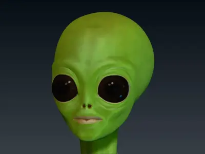 Alien 3D model 27