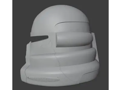 HELMET AIRBORNE TROOPER 3D model