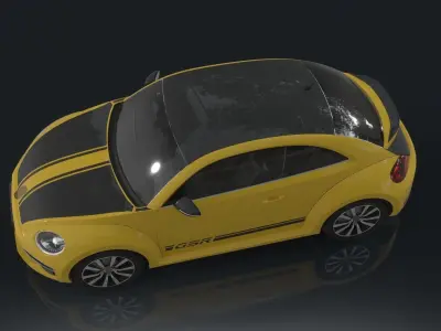 Volkswagen brand cars 3D model