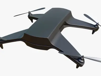 Drone Quadcopter M1 3D model