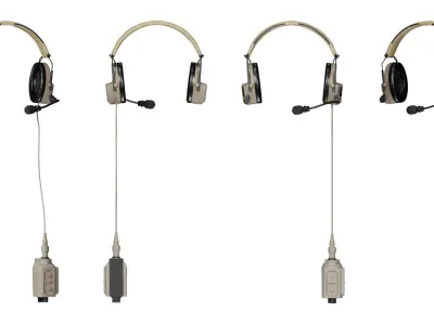 FALCOM OTE2000 Low-poly 3D model