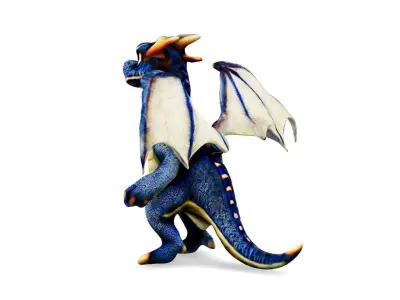 Midnight Scales The Mythical Dragon 3D model