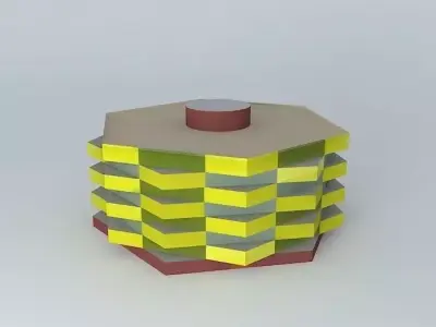 Bolt Nut Complex 3D model