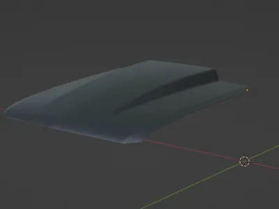 Maier Racing Hood Cowl 3D model