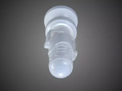 Cyberpunk Microphone Bust PM-408 3D print model