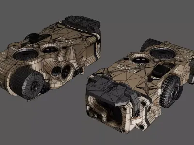 BE Meyers SALUHP LA30 Low-poly 3D model