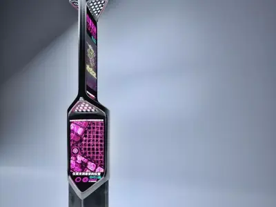 Sci-fi Information Kiosk 3D model