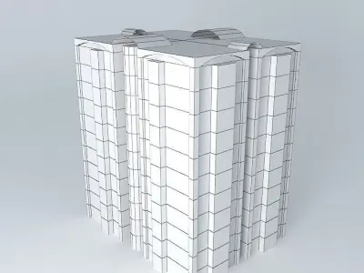 MP bhaban 4 Free 3D model