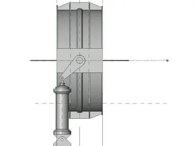 Butterfly Valve 3D model