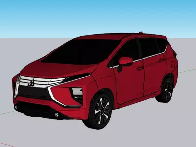 2018 mitsubishi xpander ultimate 3D model