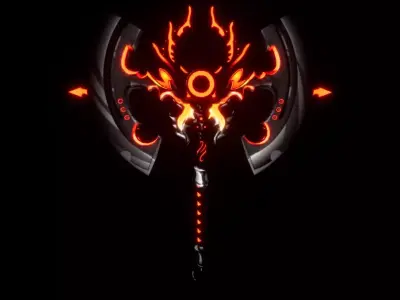 Fantacy Exe Free low-poly 3D model