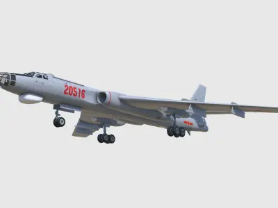 Xian H-6 3D model