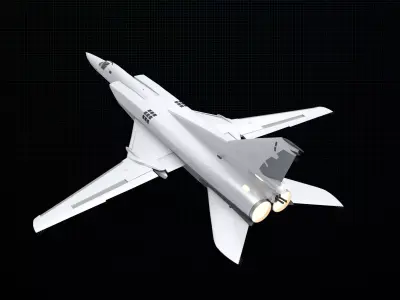 Tupolev TU-22M 3D model
