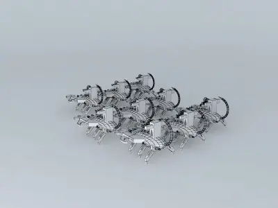 scorpian force Free 3D model