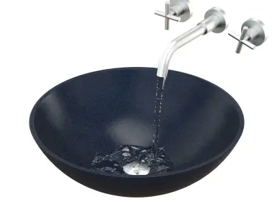 Sfera 001008011 black sink 3D model