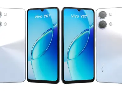Vivo Y6t All Colors 3D model