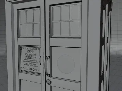 TARDIS Free 3D model