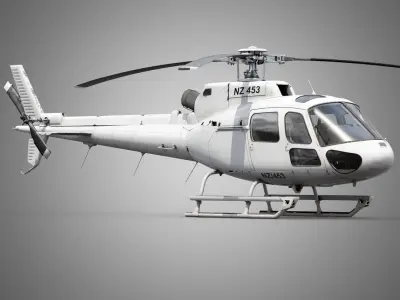 Eurocopter H125 Generic White