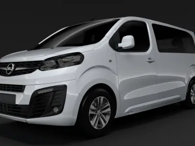 Opel Zafira Life L2 2020 3D model