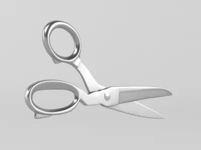 Scissors pair of 3D model