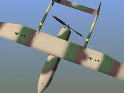 Iranian UAV Drone 3D model