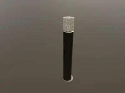 Rox Acryl 90 Light Bollard Free 3D model