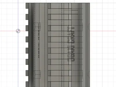Triple rail for Desert Eagle by Tokyo Marui 3D print model