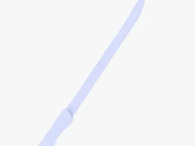Machete low poly knife Low-poly 3D model