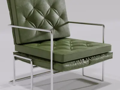 f-ds furniture set 2 chesterfield furniture Free 3D model