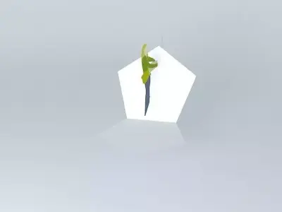 Dodecahedron 2 0 house with knife Free 3D model