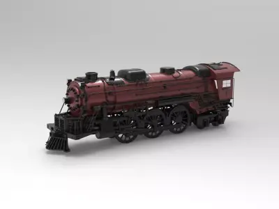 Locomotive 3D print model